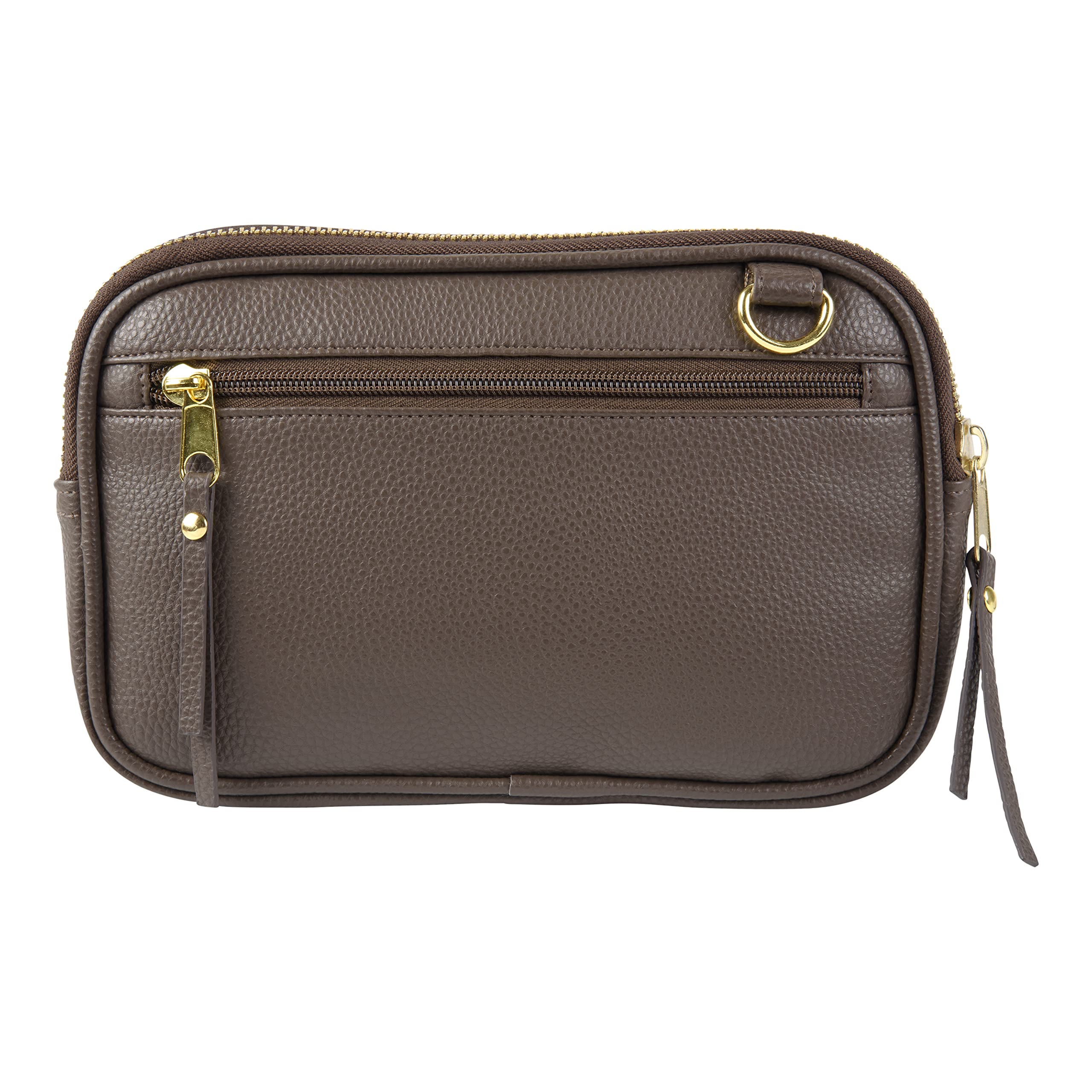 Allen Company Girls with Guns Casual Tomboy Clutch Purse, Lockable Concealed Carry, Ambidextrous, Espresso