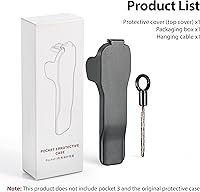 Vista 6 de STARTRC PHOTO Funda de bolsillo 3 para DJI Osmo Pocket 3 accesorios, 3 ranuras de almacenamiento de filtro CPL/ND, protege el bolsillo 3/para Xtra