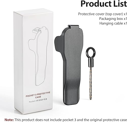 Miniatura 6 de STARTRC PHOTO Funda de bolsillo 3 para DJI Osmo Pocket 3 accesorios, 3 ranuras de almacenamiento de filtro CPLND, protege el bolsillo 3para Xtra