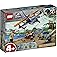 Lego Jurassic World Velociraptor: Biplane Rescue Mission 75942, Dinosaur Toy for Preschool Kids, Featuring a Buildable Plane 