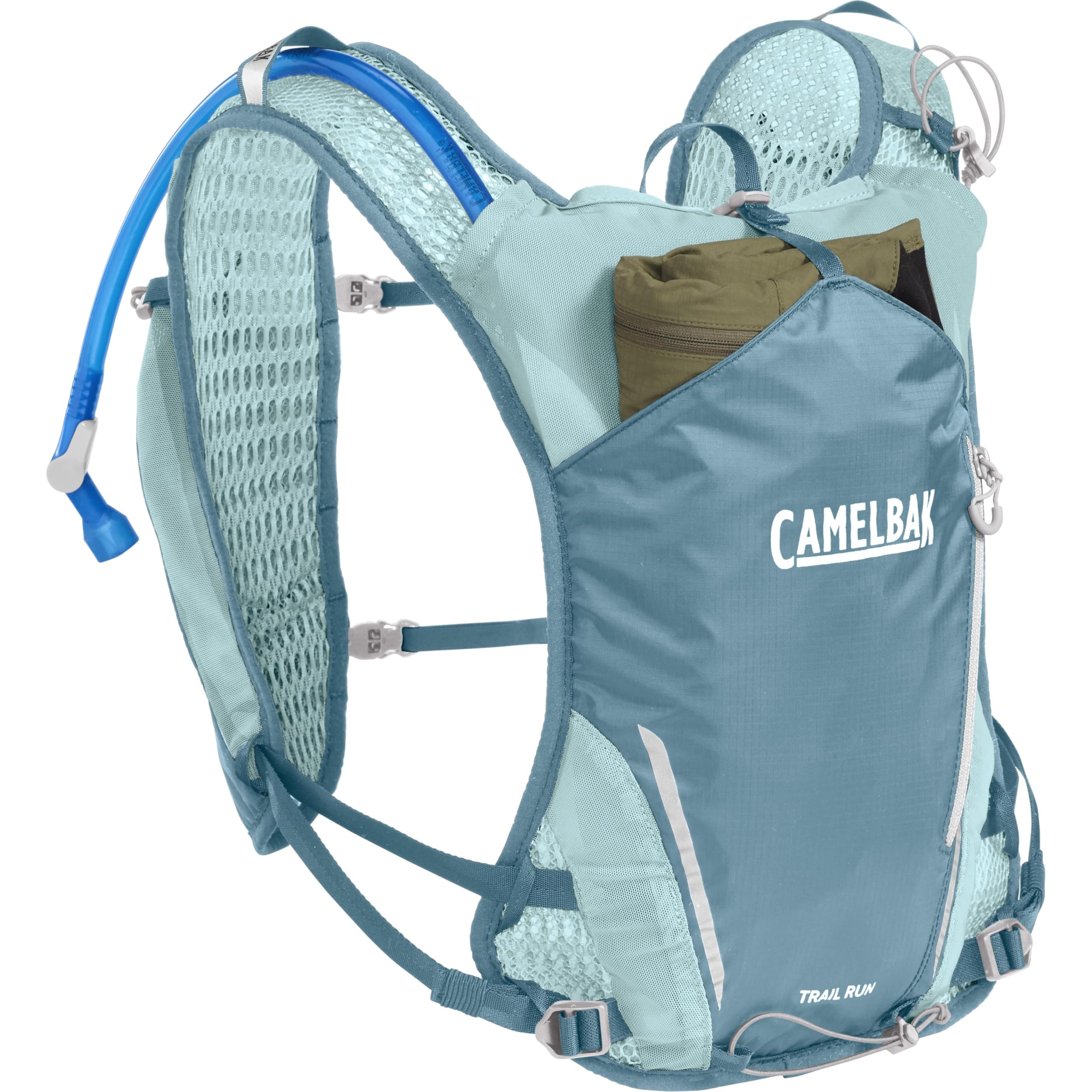 CamelBak Damen Trail Run Weste 7 l Stauraum 500 ml weiche Flaschen atmungsaktive Mesh-Einsätze