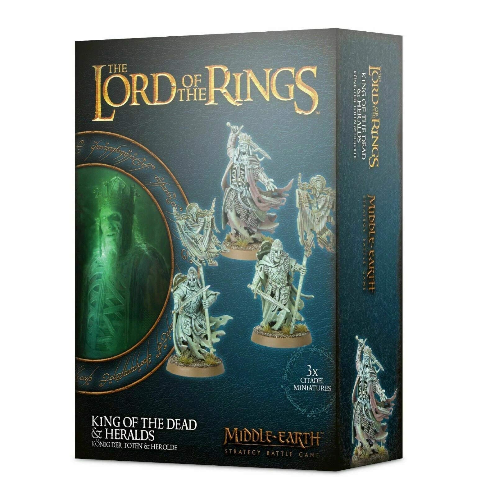 Games Workshop - Middle Earth - Lord of The Rings - King of The Dead & Heralds