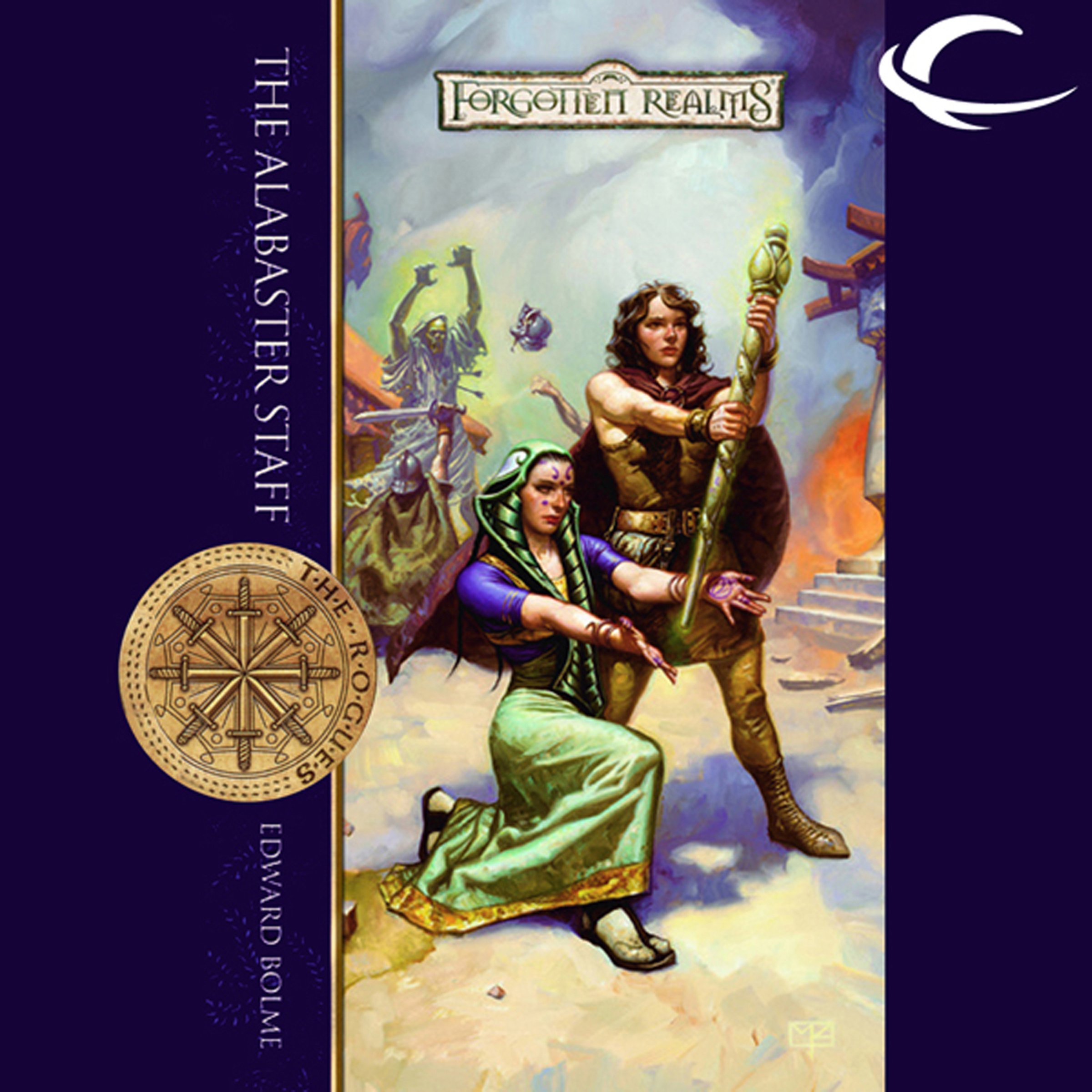 Cover art for The Alabaster Staff