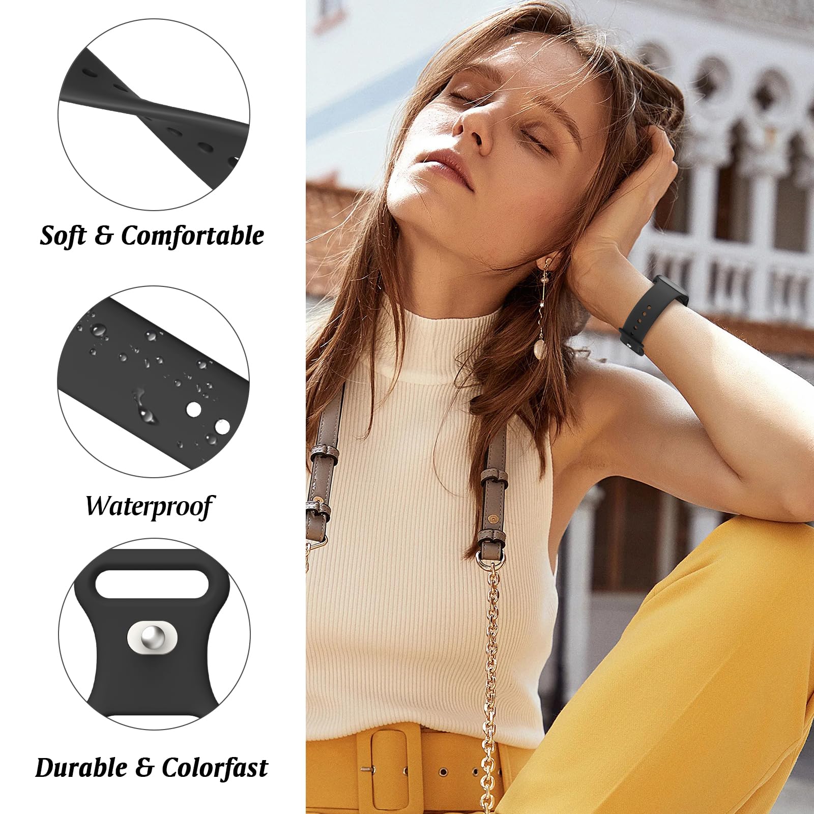 Higgs Cinturino Compatibile con Cinturino Apple Watch 38mm 40mm 41mm 42mm 44mm 45mm 46mm 49mm,Cinturini Sportivi Silicone per Apple Watch Se Ultra iWatch Series 10 9 8 7 6 5 4 3 2 1 Donna Uomo