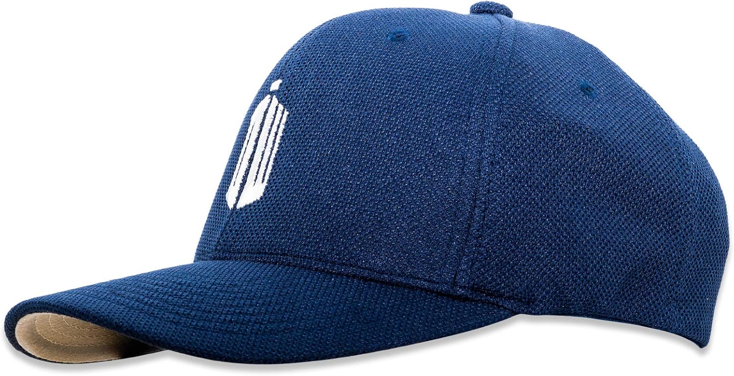 DW Police Box Silhouette Embroidered Adult Cool & Dry Sport Cap Hat