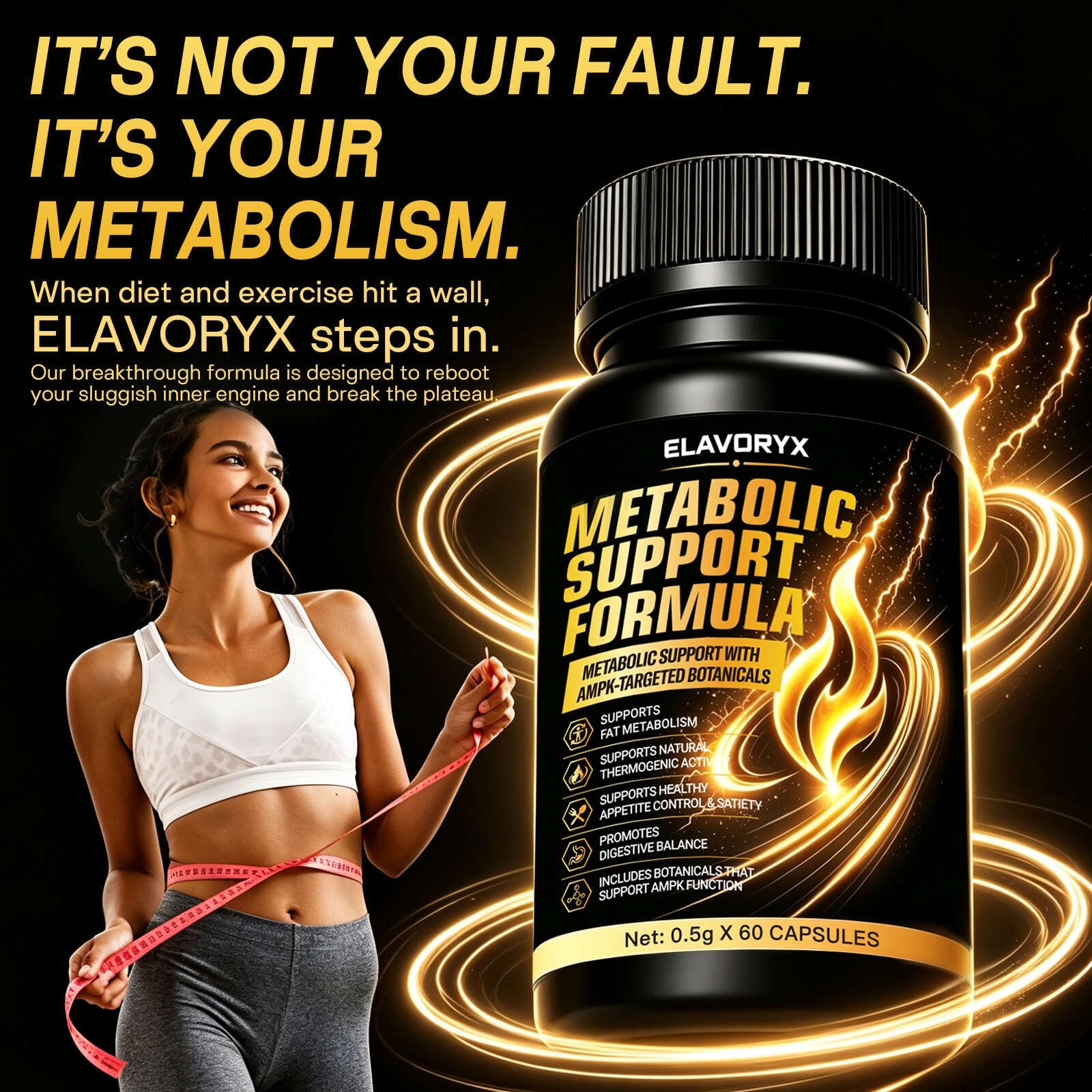 Fat Burner 6-in-1 Comprehensive Fitness Formula, 60 Caps — Amazon image 5