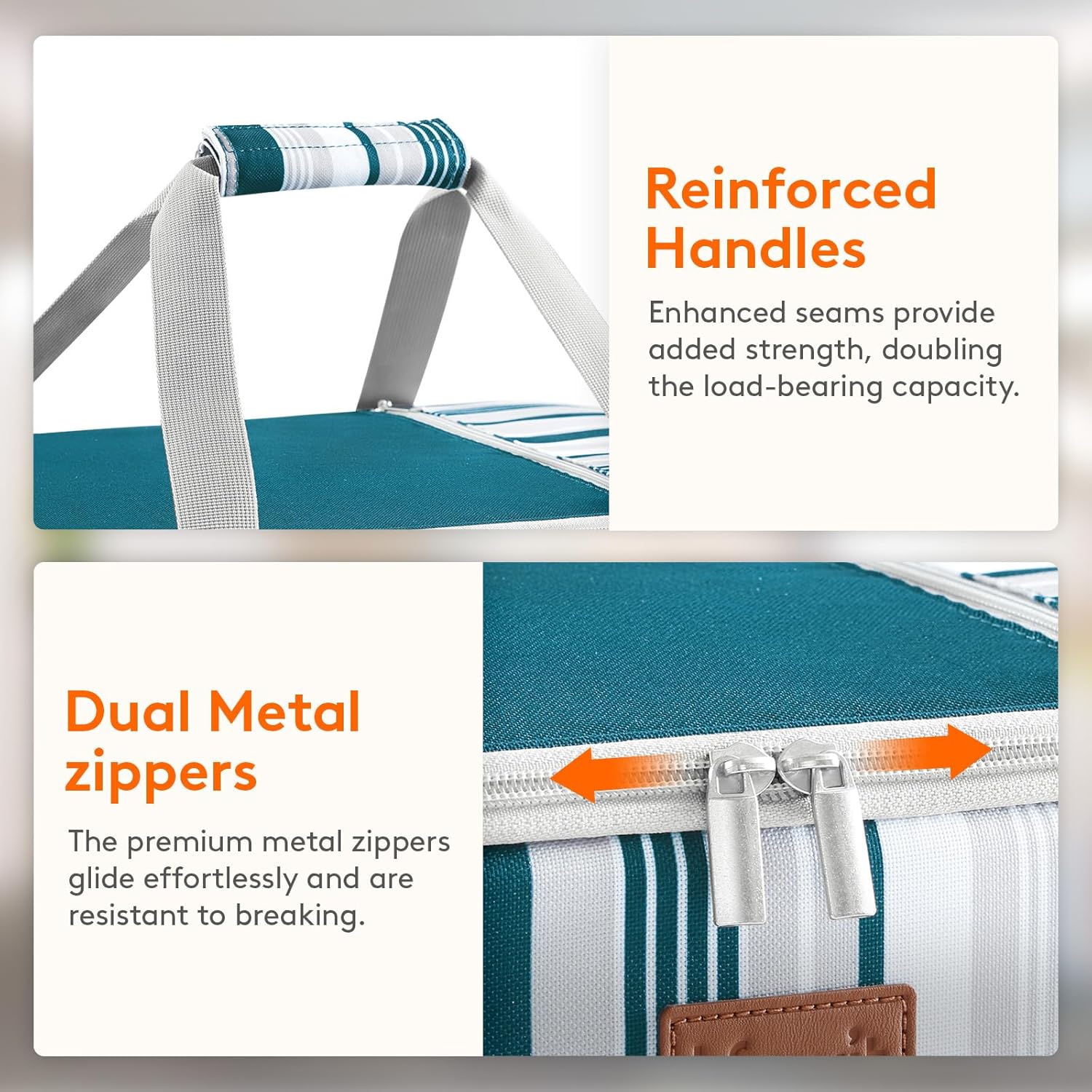 Lifewit Insulated Single Decker Casserole Carrier for Hot or Cold Food, Casserole Dish Carrying Case, Lasagna Holder for Potluck Parties, Picnic and Cookouts, Fits 9"x13" Baking Dish, Green - Image 6