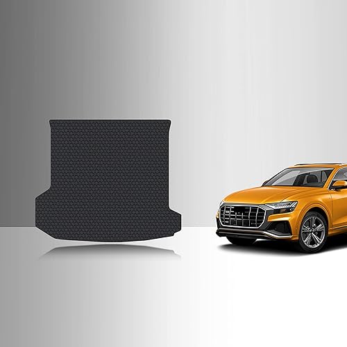 TOUGHPRO Accesorios para alfombrillas de carga y maletero para Audi Q8 para todo tipo de clima, resistentes (fabricadas en Estados Unidos), goma