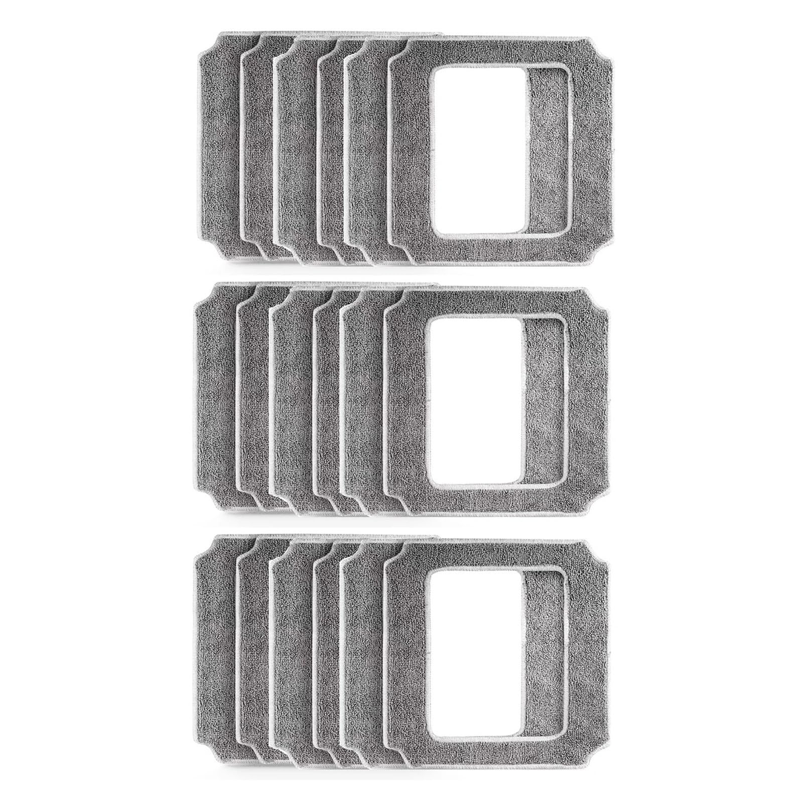 Mocio For Pulizia, Compatibile Con ABIR, Robot Lavavetri WD8, Stracci Lavabili Riutilizzabili For Lavare Vetri Finestre, Pezzi Ricambio(18pcs)
