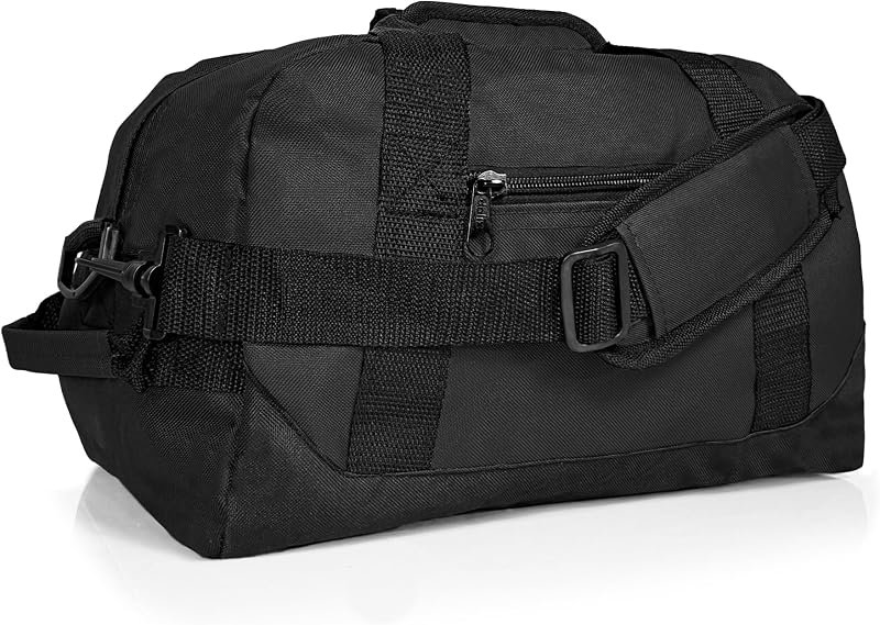 DALIX Bolsa de viaje pequeña para gimnasio de 14" de dos tonos
