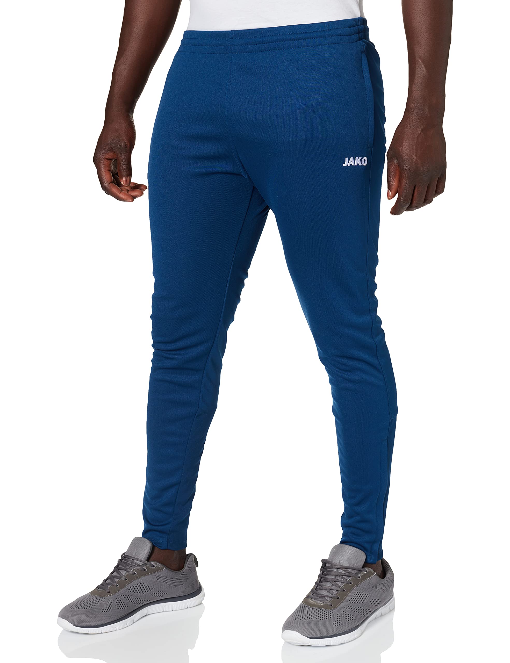 JAKO Men's Classico Long Tracksuit Bottoms - Blue - 3XL