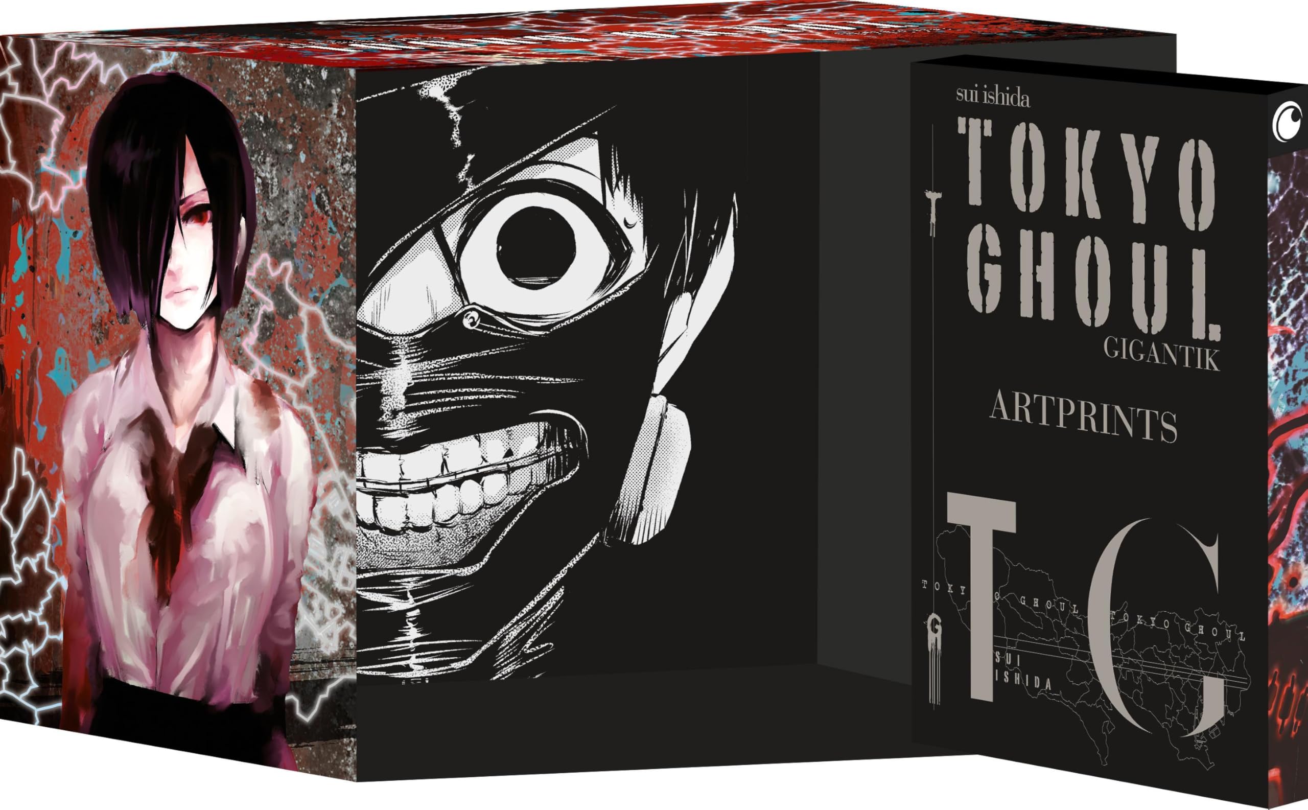 Tokyo Ghoul GIGANTIK Leerschuber mit Artbook