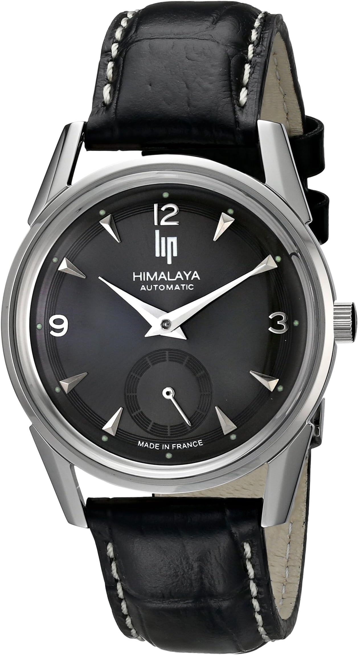 LiP Unisex 1872642 Himalaya Automatic Analog Display Chinese Automatic Black Watch