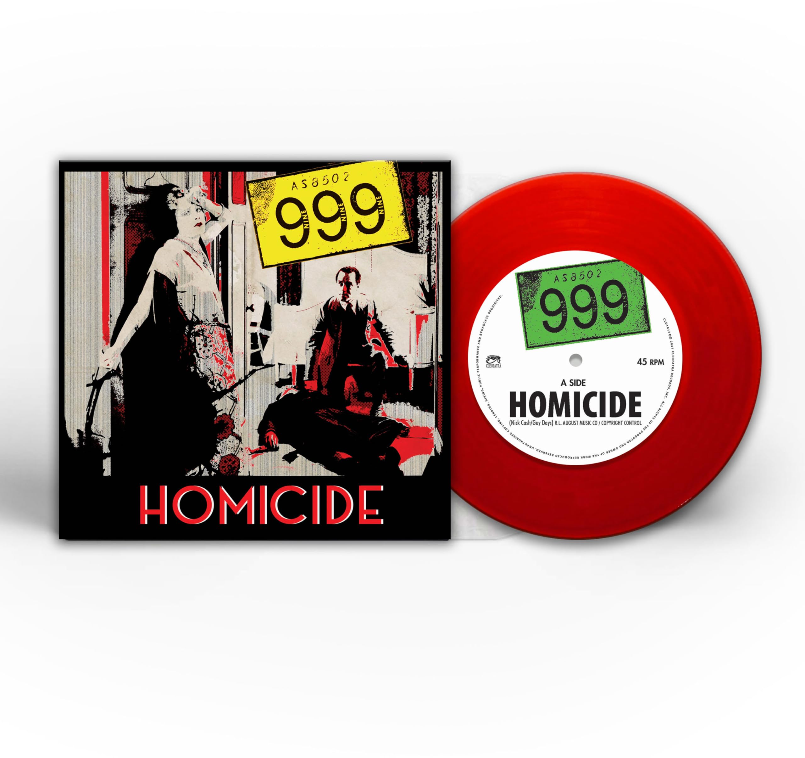 Homicide (Red 7' Vinyl) [7" VINYL]