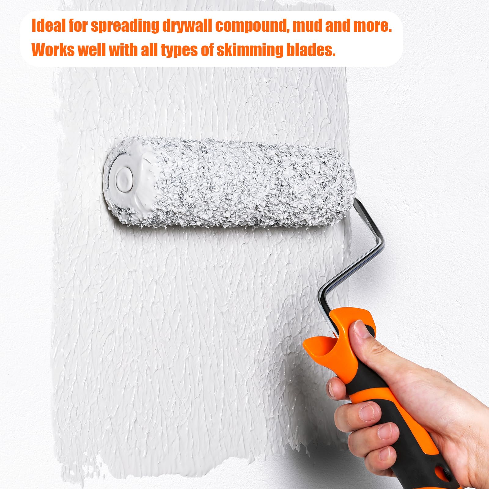 Drywall Roller Covers - 2 Pack 9" Shed-Resistant -4