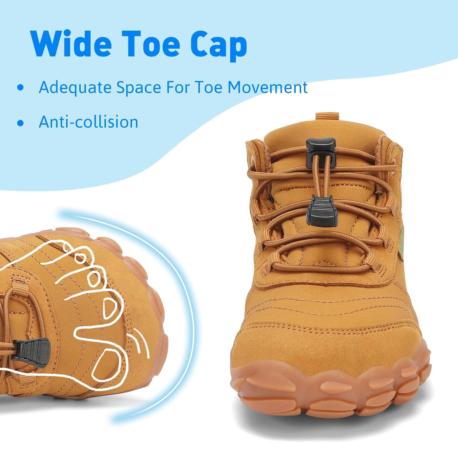 SAGUARO Bambini Scarpe a Piedi Nudi Scarpe da Trail Running Barefoot Minimaliste Sneakers Leggere Respirabile Gr.26-36