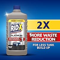 Vista 6 de RID-X Tratamiento de tanque séptico Platinum Liquid Suministro de 6 meses - Nuestra mejor fórmula con x2 más reducción de residuos