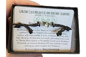 Artisan Handcrafted Gemstone Jewelry Set 925 Sterling Silver & 14K Gold Filled Diamond Accents