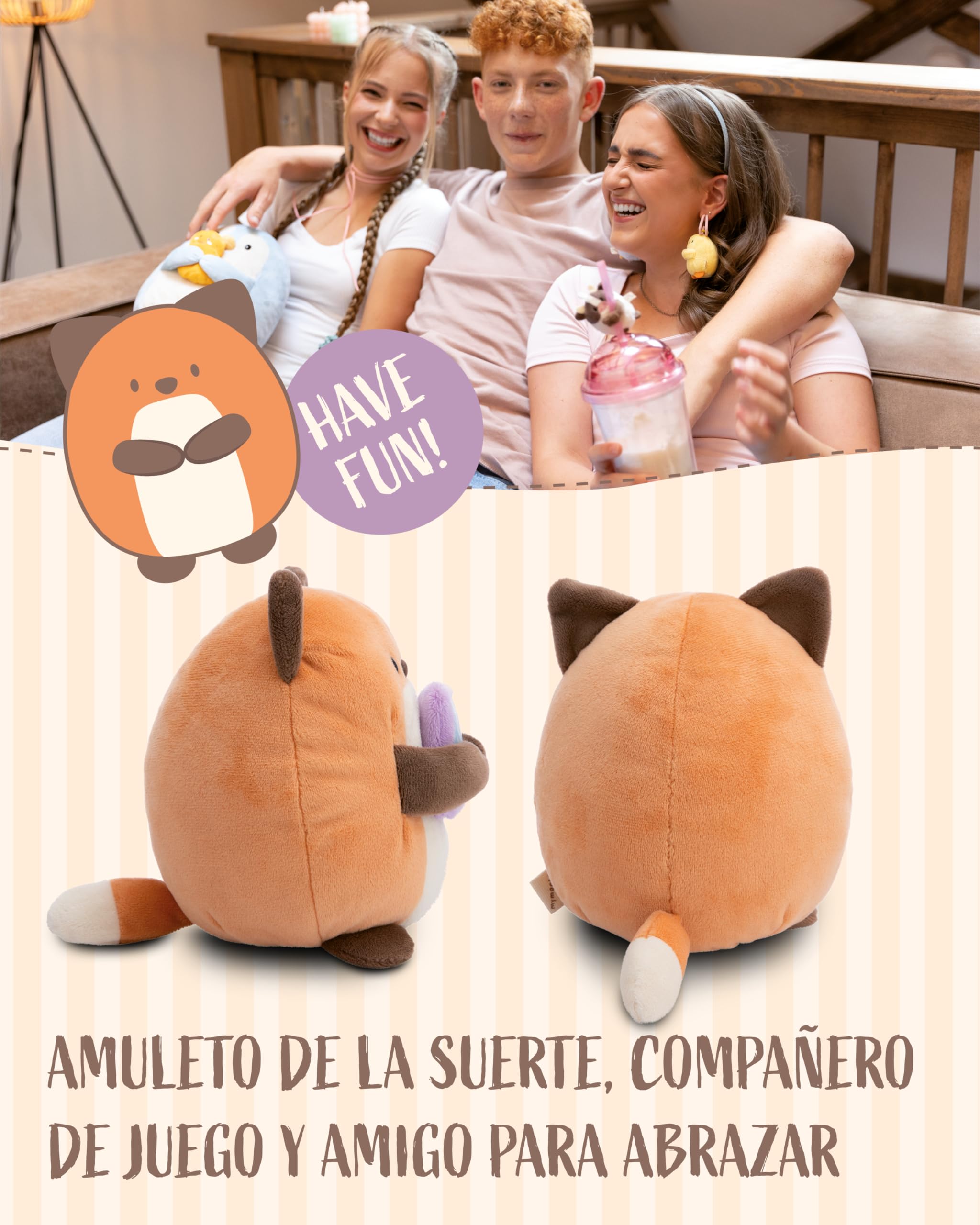 Zorrito De Peluche Suave Y Realista Juguete Para Niños | Cuotas sin interés Zorrito De Peluche Suave Y Realista Juguete Para Niños | Cuotas sin interés