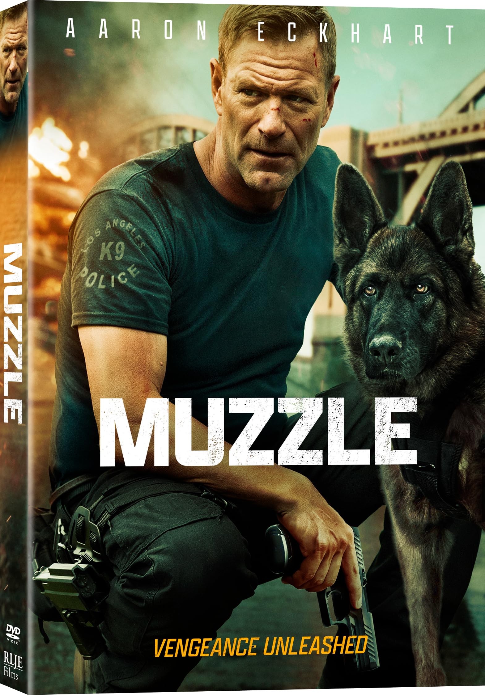Muzzle DVD importación USA una película de acción en formato físico para coleccionistas