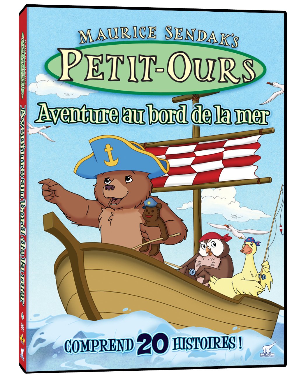 Petit Ours – Aventure au bord de la mer (Bilingual) [DVD]