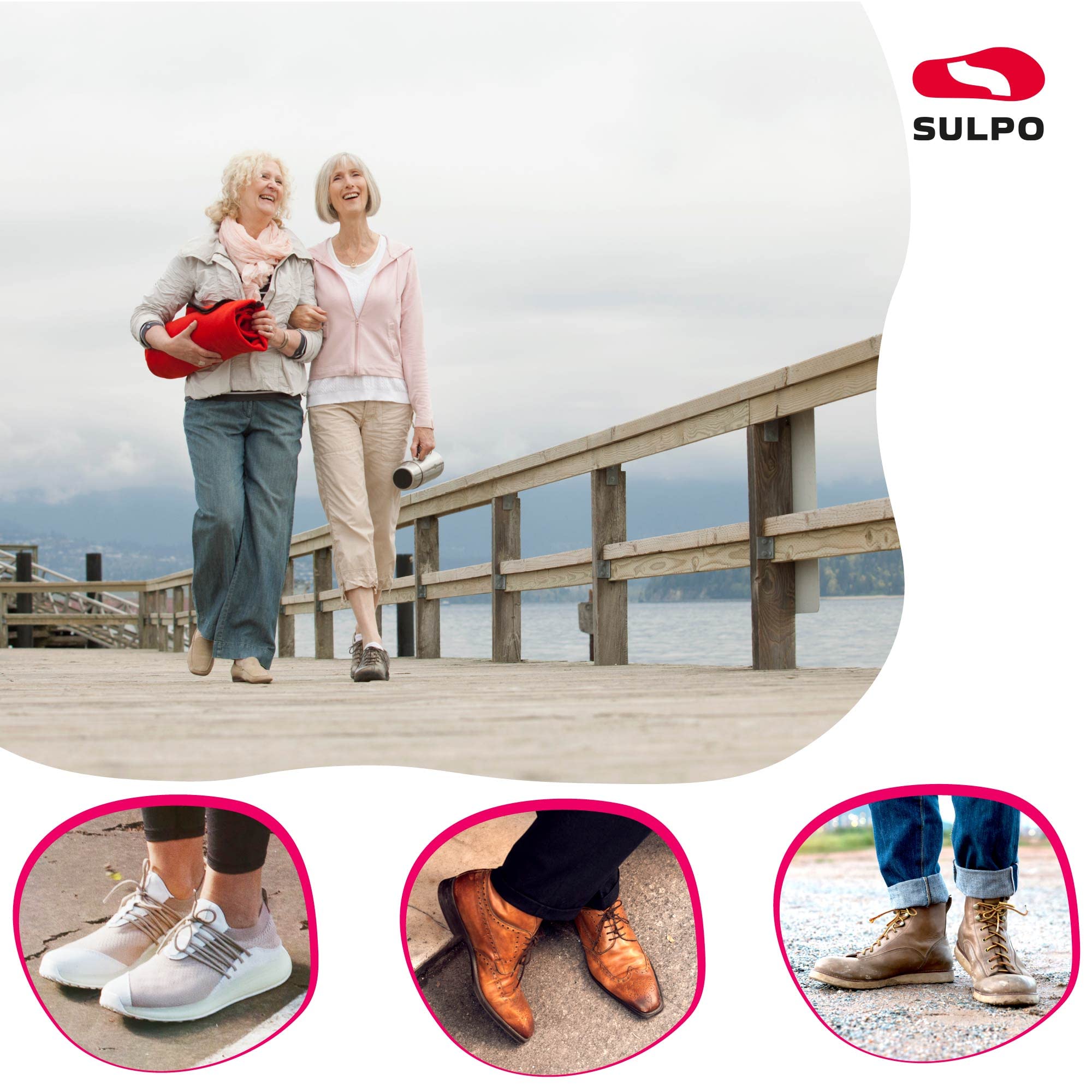 SULPO Horma de zapatos de 3 g. Extensor de zapatos, para zapatos apretados, para zapatos apretados, hombre, mujer, zapatillas, botas, botines - extrafuerte, ajustable