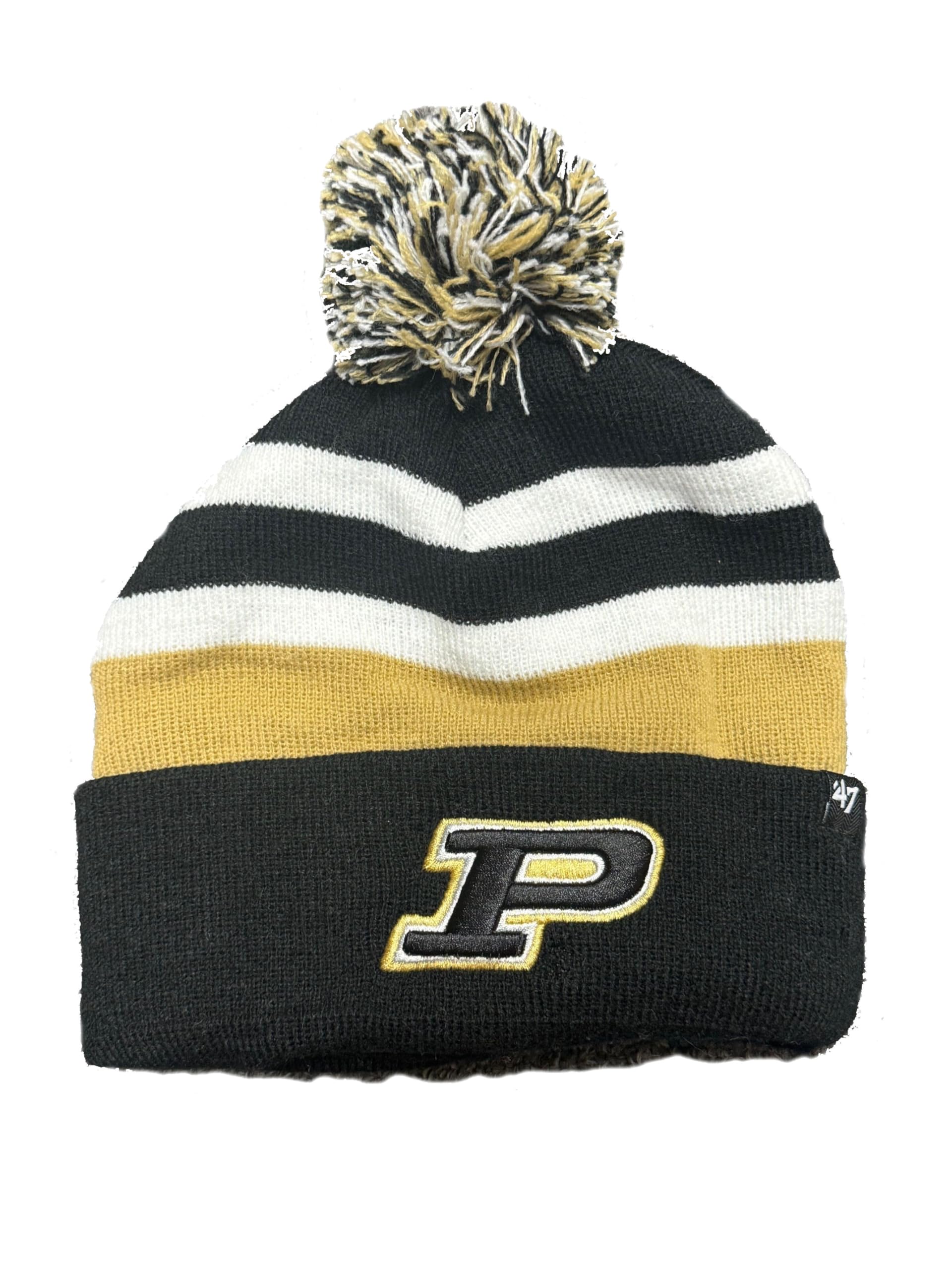 Bonnet d'hiver tricoté NCAA 47 Stateline Cuff avec POM