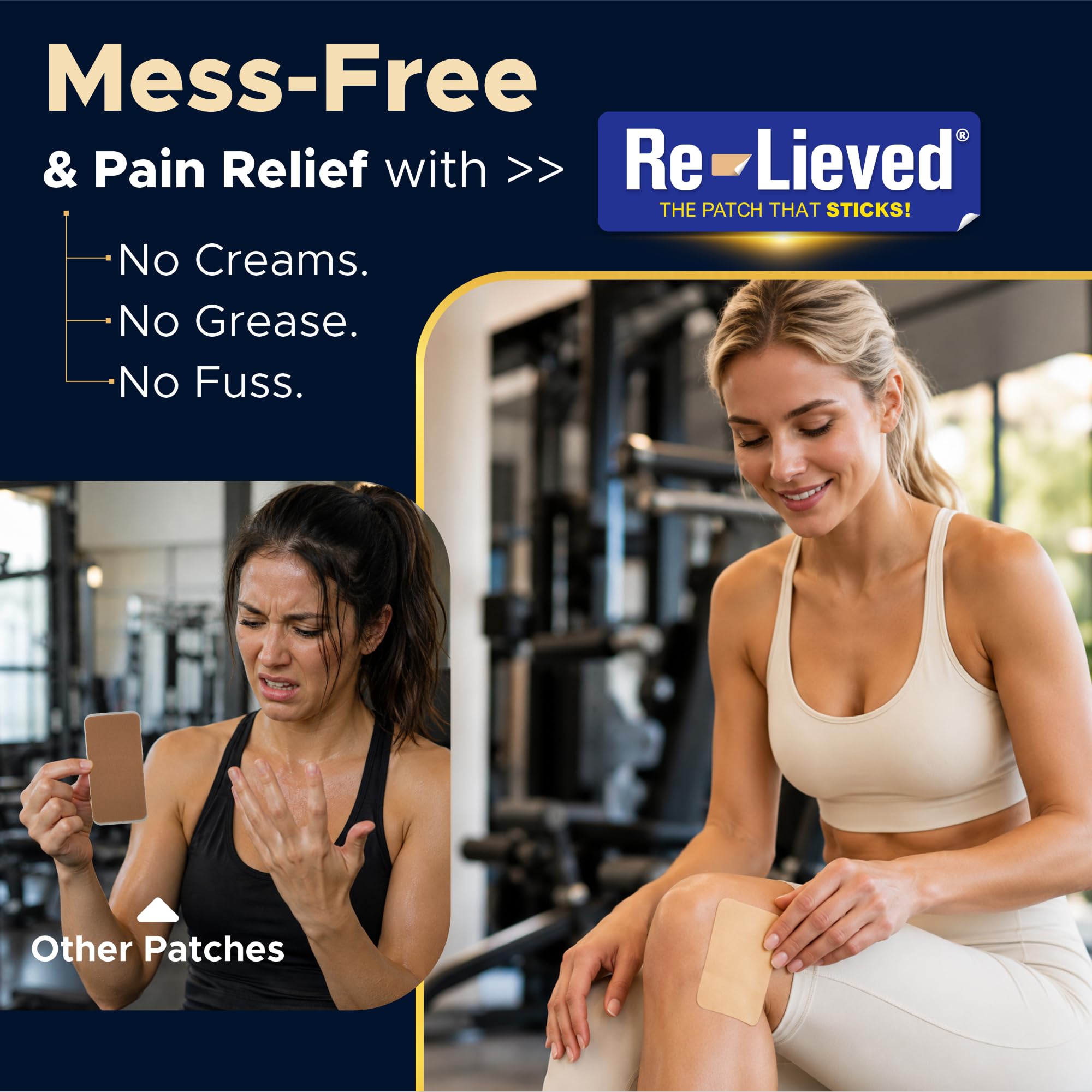 Re-lieved 4% Lidocaine Topical Pain Relief Patches, Max Strength, 20 Count — Amazon image 5