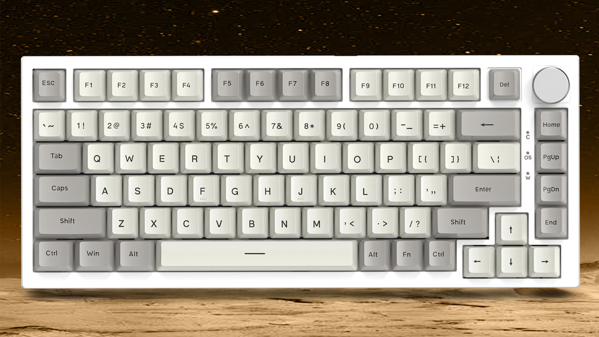 Amazon | MAMBASNAKE×ATTACK SHARK K85 ラピッドトリガー 搭載 有線 75