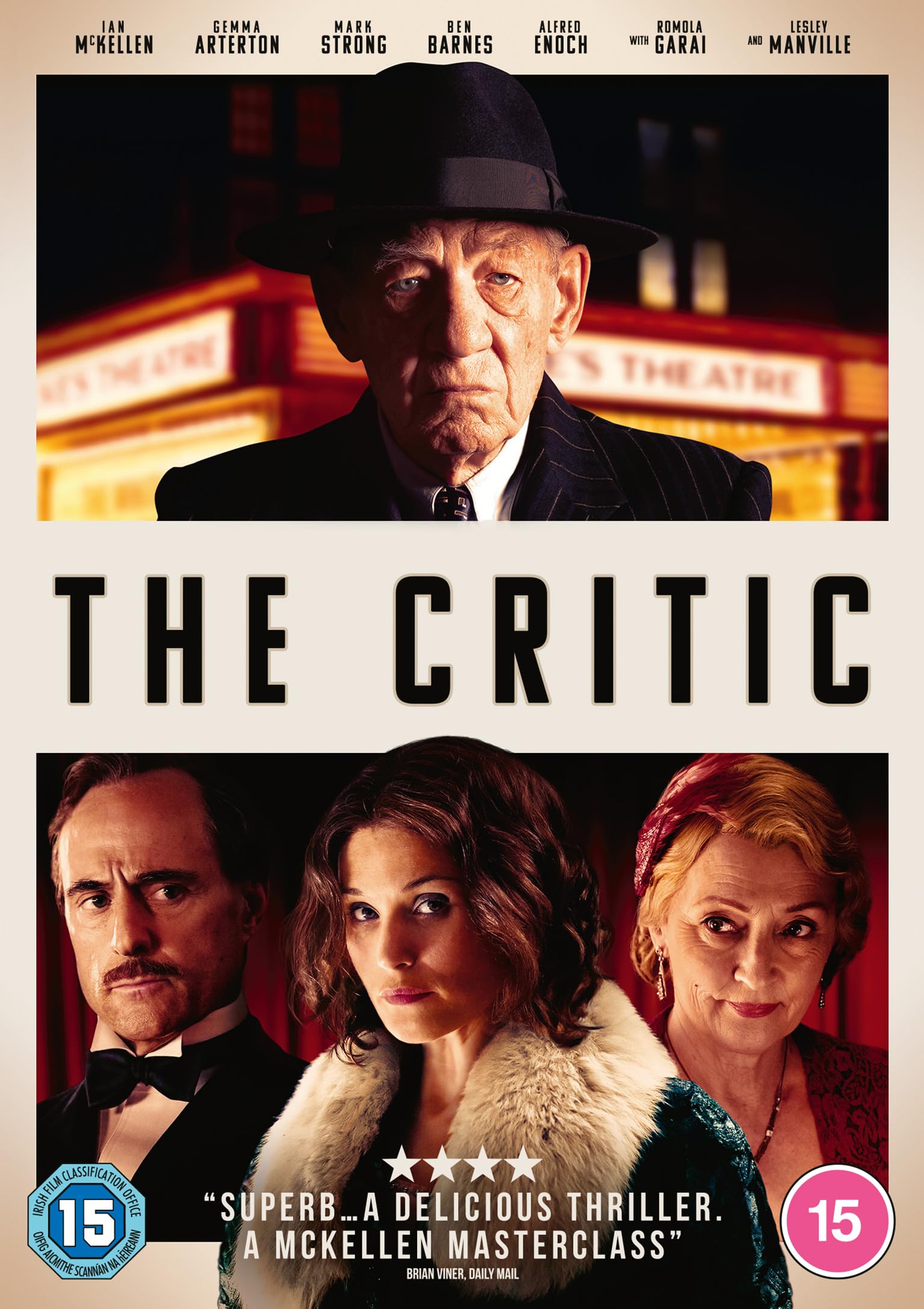 The Critic DVD Ian McKellen Free UK Postage