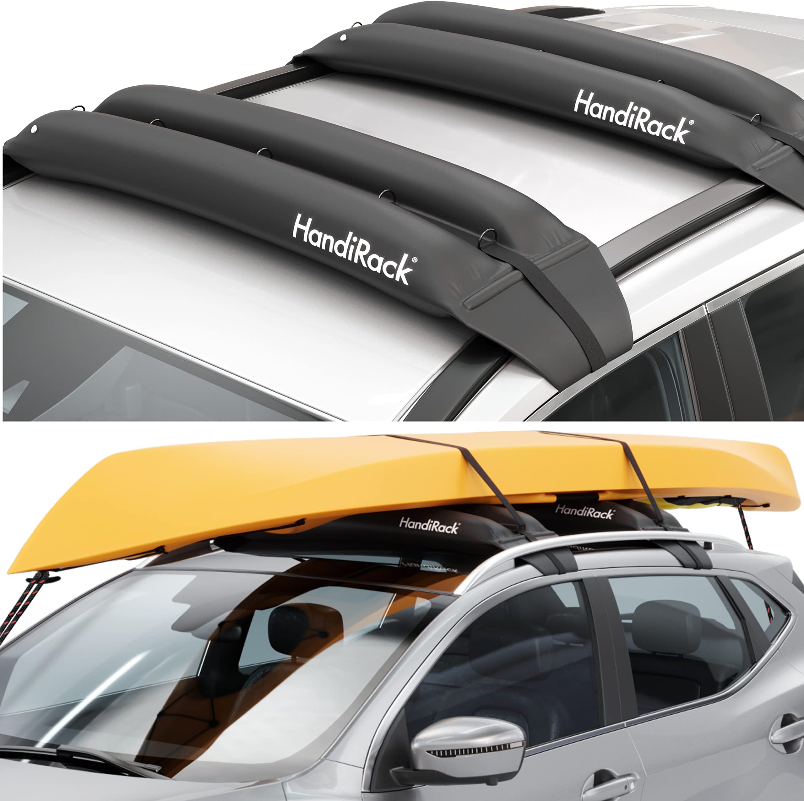 Amazon.com: Datanly Universal Soft Roof Rack Pads Kayak Carrier ...