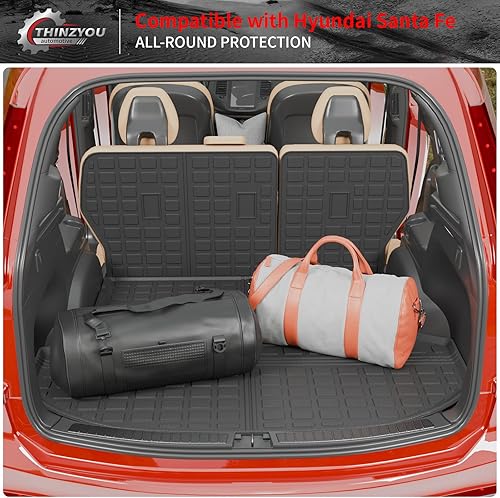 Vista 35 de Alfombrilla de carga compatible con Nissan Pathfinder 2022-2024 2025, forro de carga TPE para todo tipo de clima, accesorios Pathfinder 2023