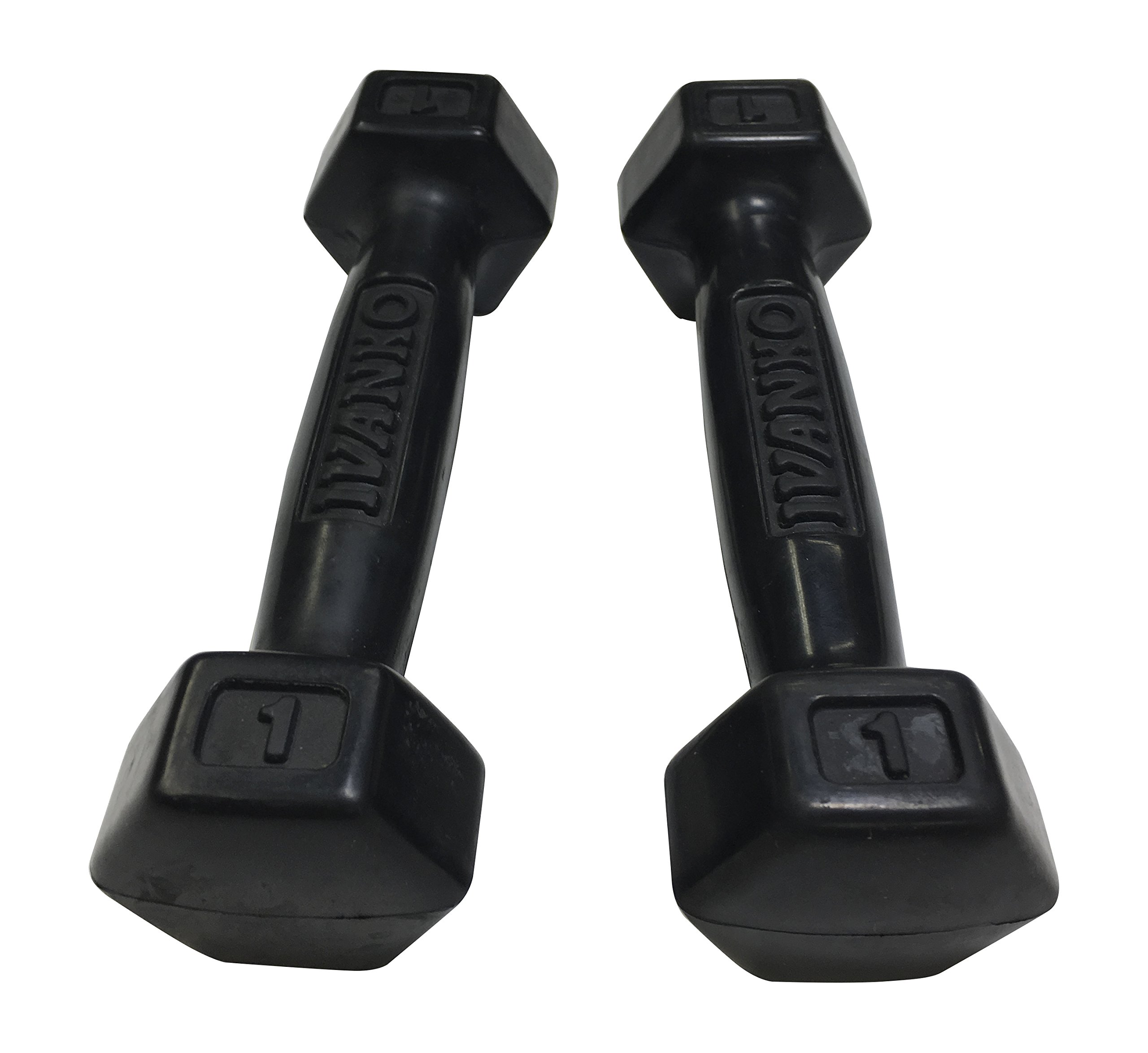 Amazon | Ivanko Rubber Dumbbells, 0.5kg (PAIR) | IVANKO(イヴァンコ