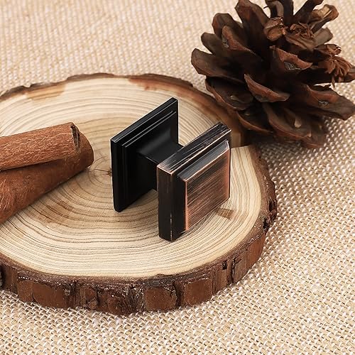 Miniatura 7 de knobelite Paquete de 10 pomos de gabinete, pomos de tocador de aleación de zinc, pomos de cajón para armarios de cocina, dormitorio, baño, armario,