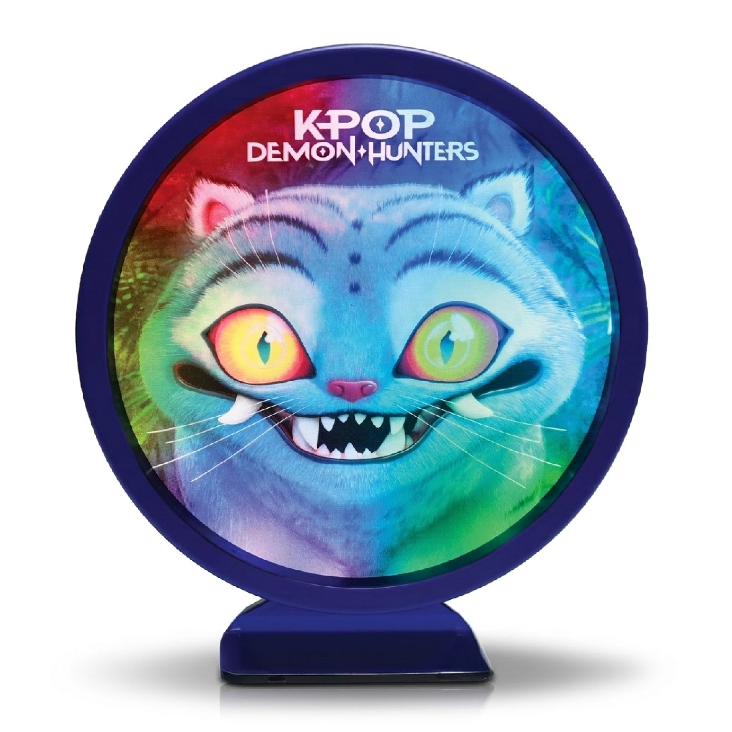 Blue Sky Studios Boys Dark Blue Kpop Demon Hunters Derpy Lamp – 20Cm Colour Changing Led Mood Light – Wall Mountable Or Desk Stand – K-Pop Officially Licensed Merch – Usb-C Or Battery (20Cm)