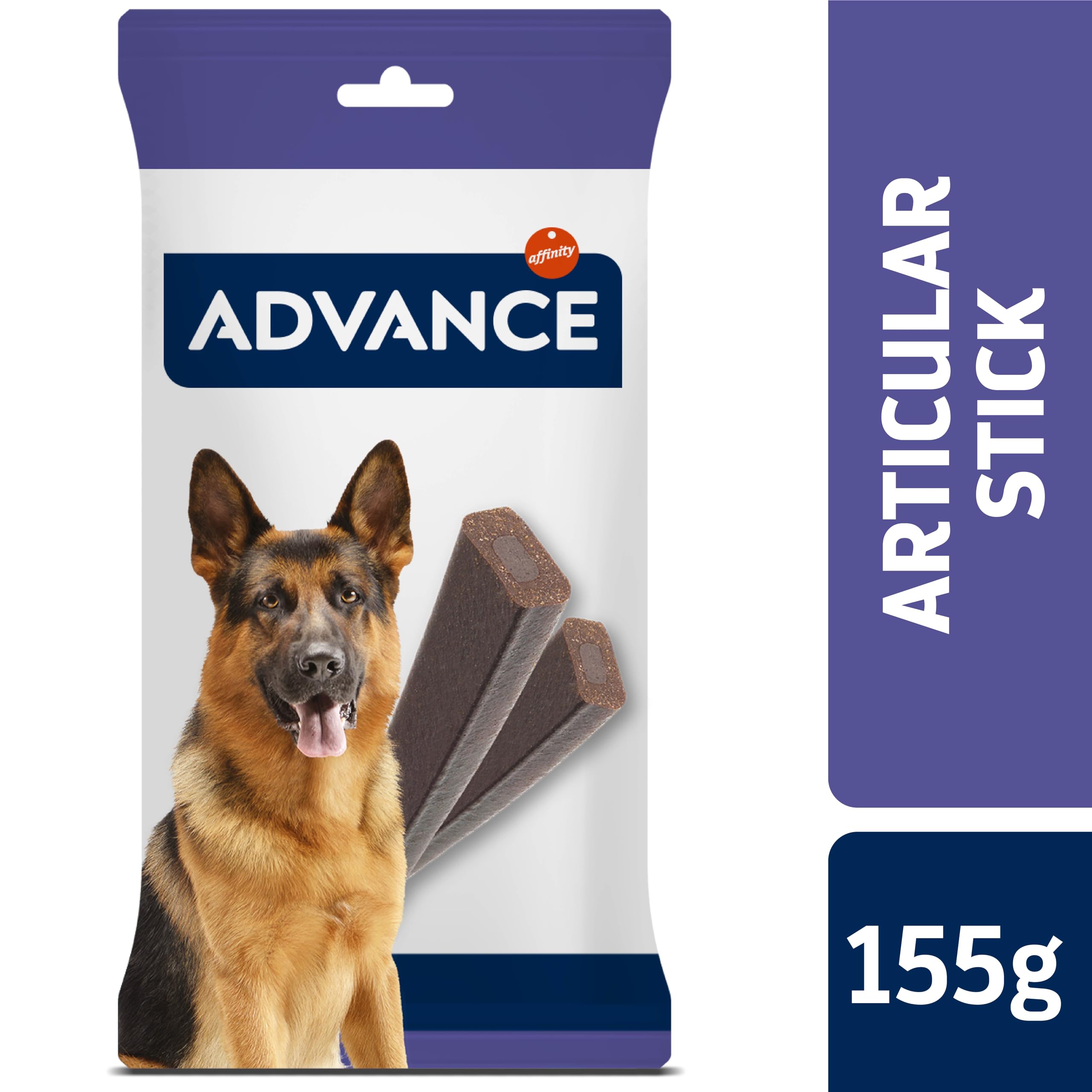 Advance Articular Stick Snack Para Perros Con Problemas Articulares, Articular, 155 g (Paquete de 14)