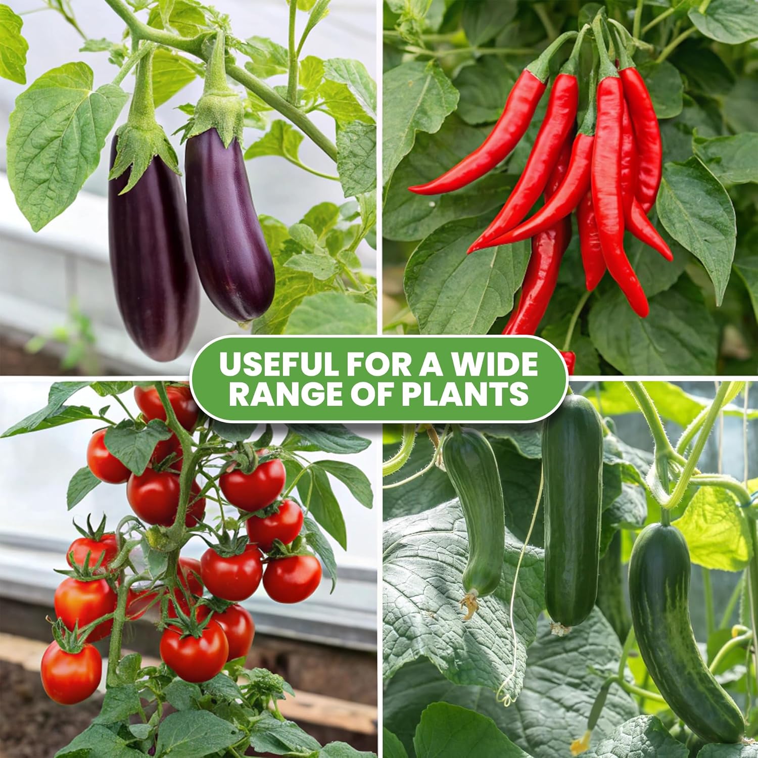 Tomato Cage Square + Triangle - Large Trellis Stakes and Plant Support Structures for Vegetables and Climbing Plants - Tall Tomato Cages for Garden, Pots, Raised Garden Bed Outdoor Supplies