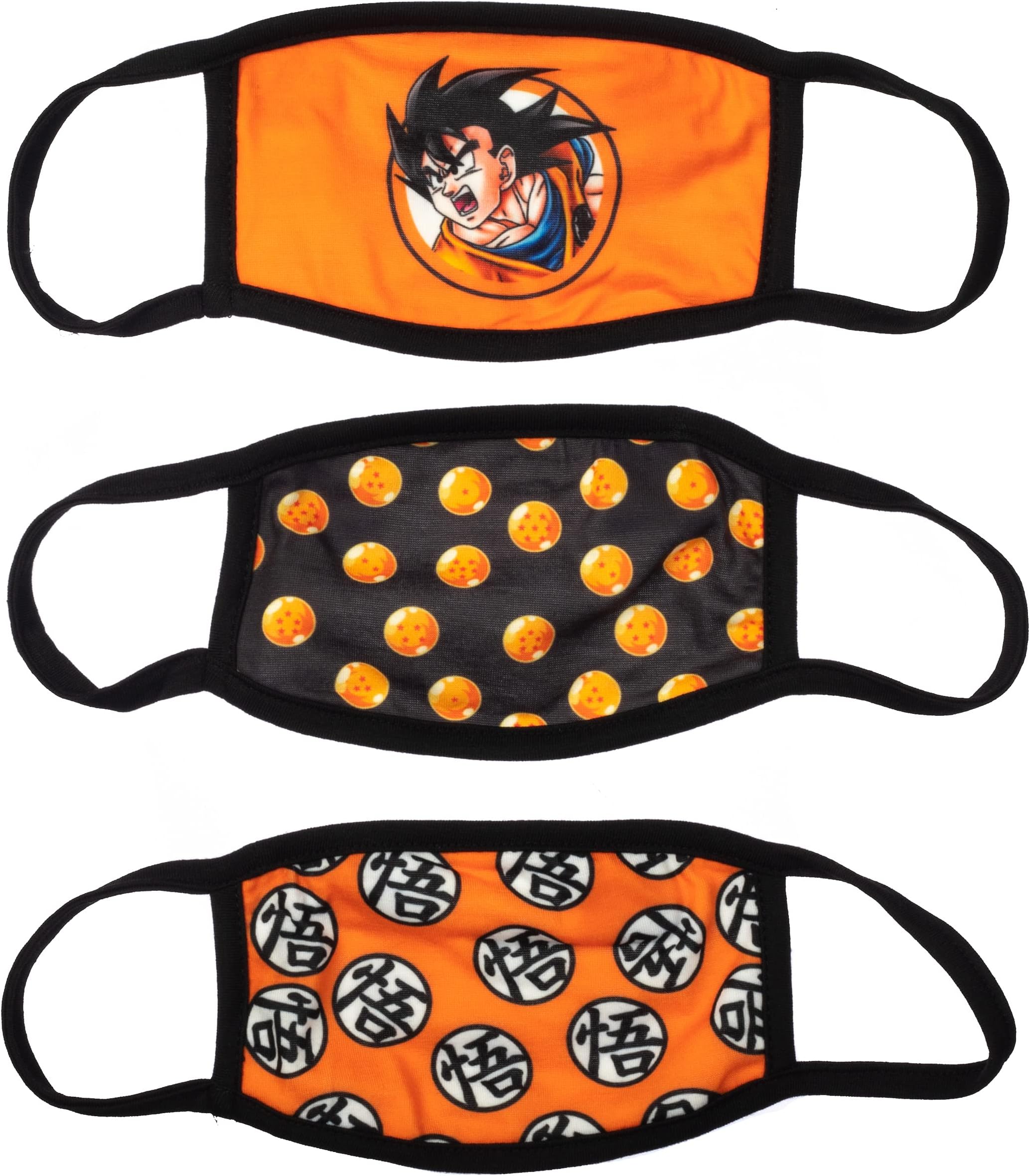 12 Pack Dragon Ball Z Childrens Face Mask