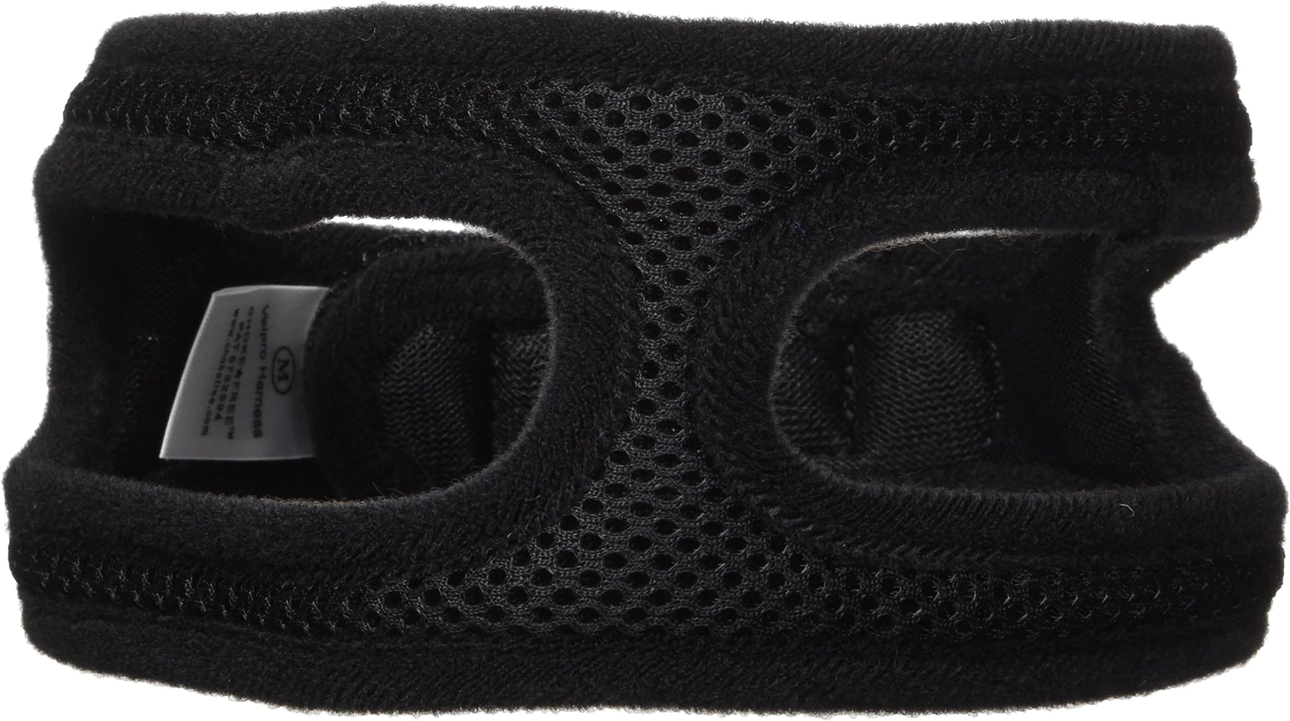 Velpro Mesh Pet Shoulder Harness Collar, 15"-16", Black