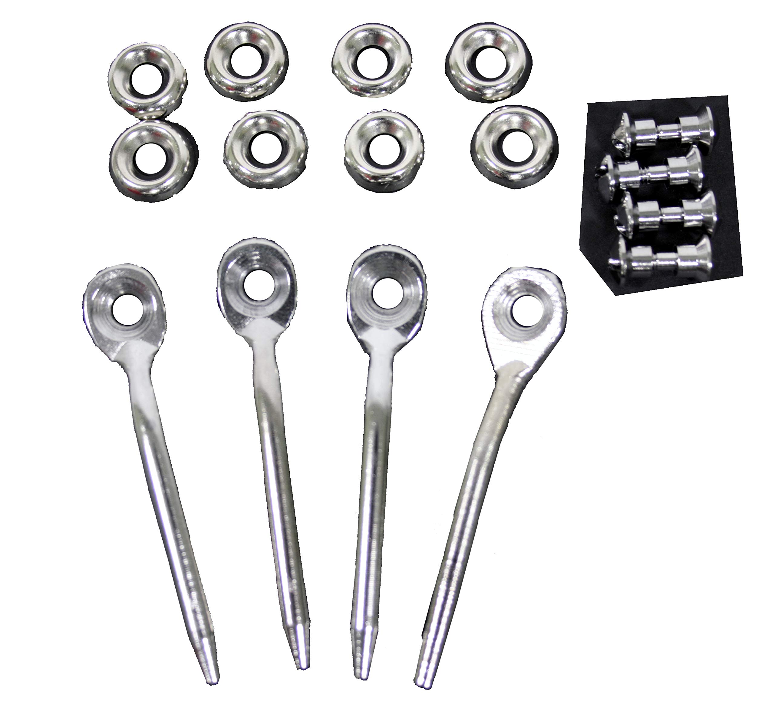 Keen Parts C1 C2 Corvette 1959-1967 Sunvisor Hardware Kit