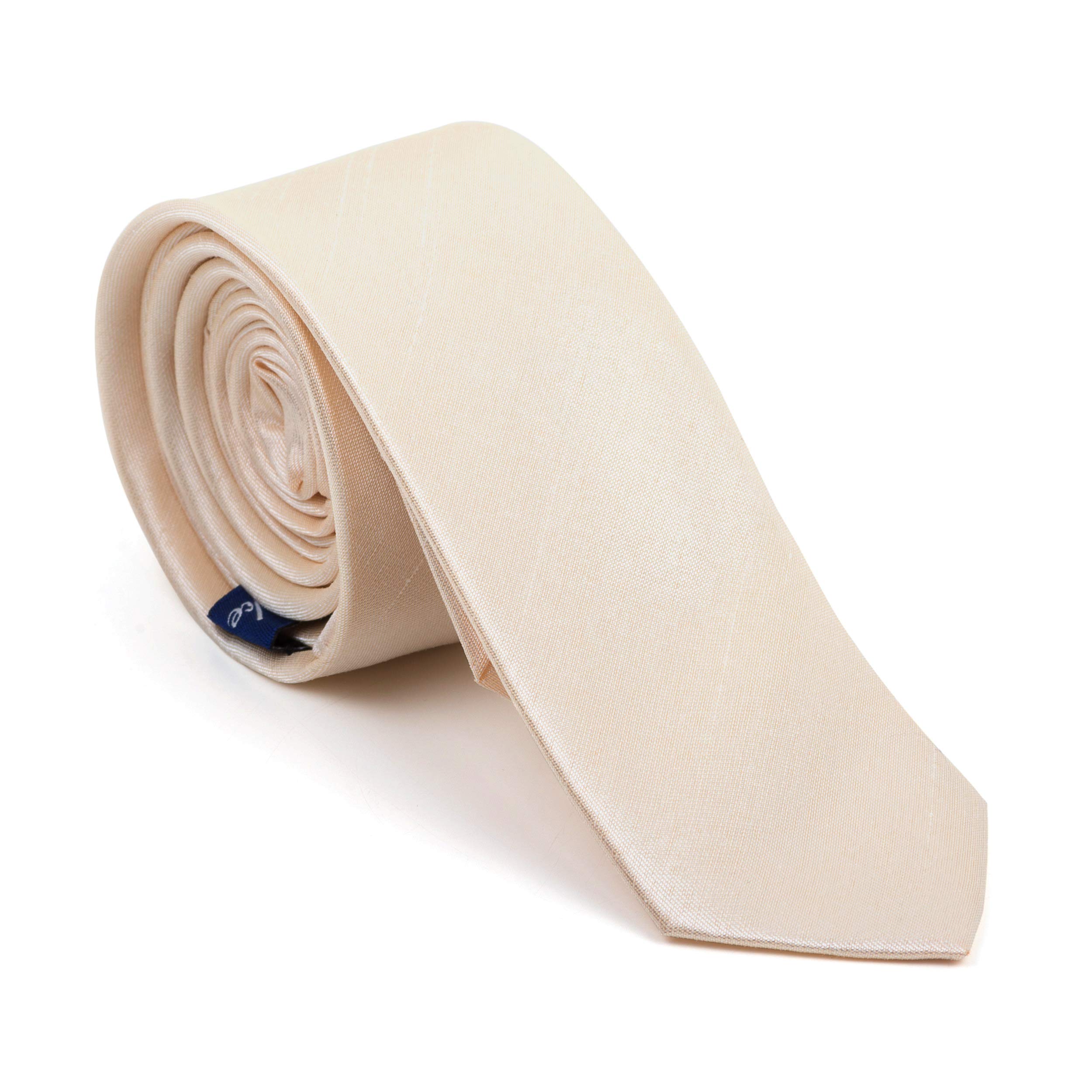 Abel & Burke Men's Butter Cream Shantung Tie #Ab-T1005/4