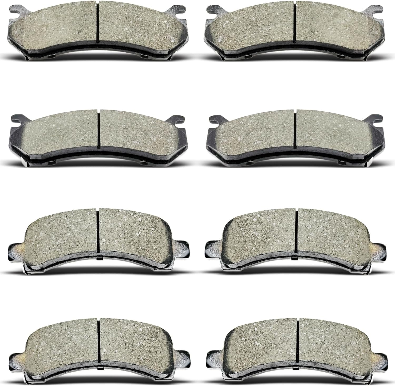 DYZJKWJW 8PCS Front Rear Brake Pads Kit for 2003-2006 Cadillac Escalade Chevy Tahoe Suburban Avalanche GMC Yukon Savana - Low Dust Quiet OE