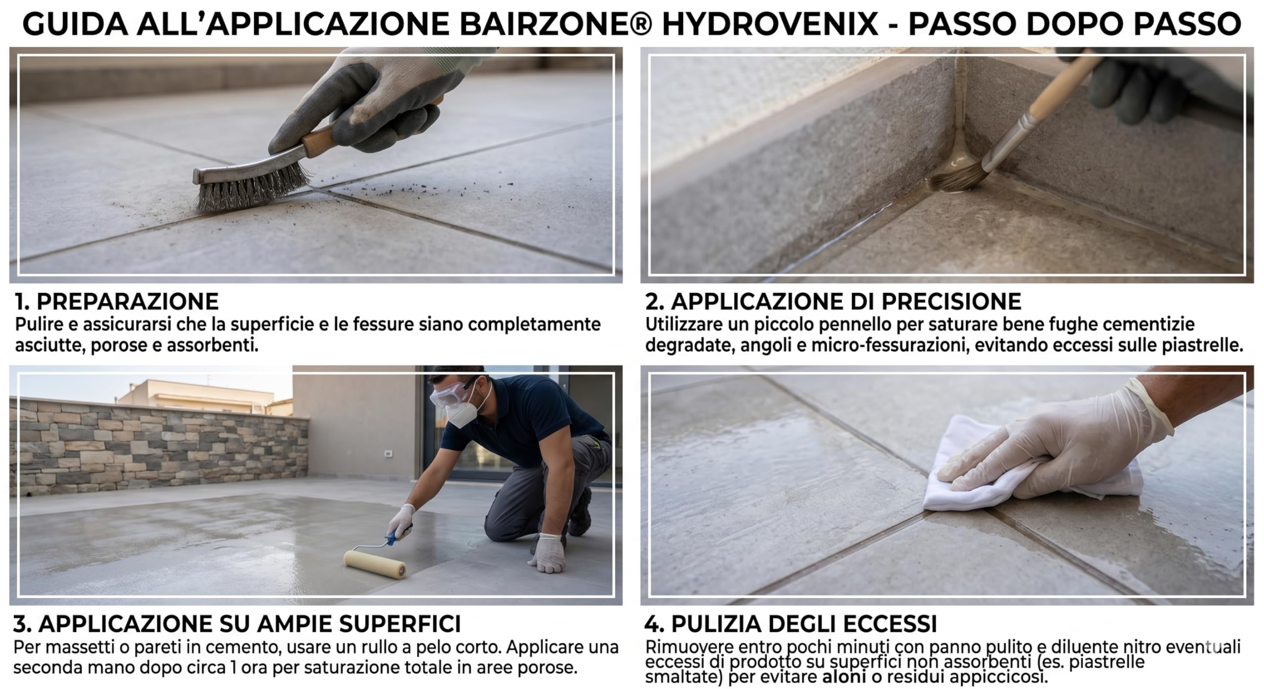 Hydrovenix - Impermeabilizante transparente (1 litro)