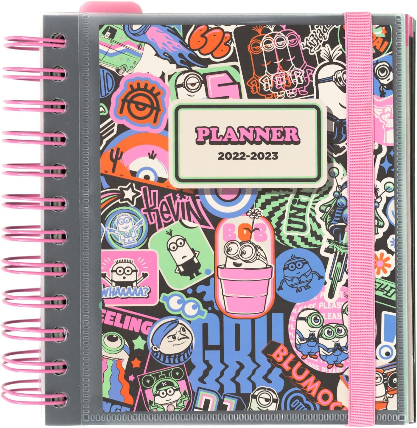 Official Minions Diary 2022-2023 | Back To School 11 Months Academic Diary Day To Page | August 2022 - June 2023 |Mid Year Diary 2022-2023 With Stickers | Minions Gift