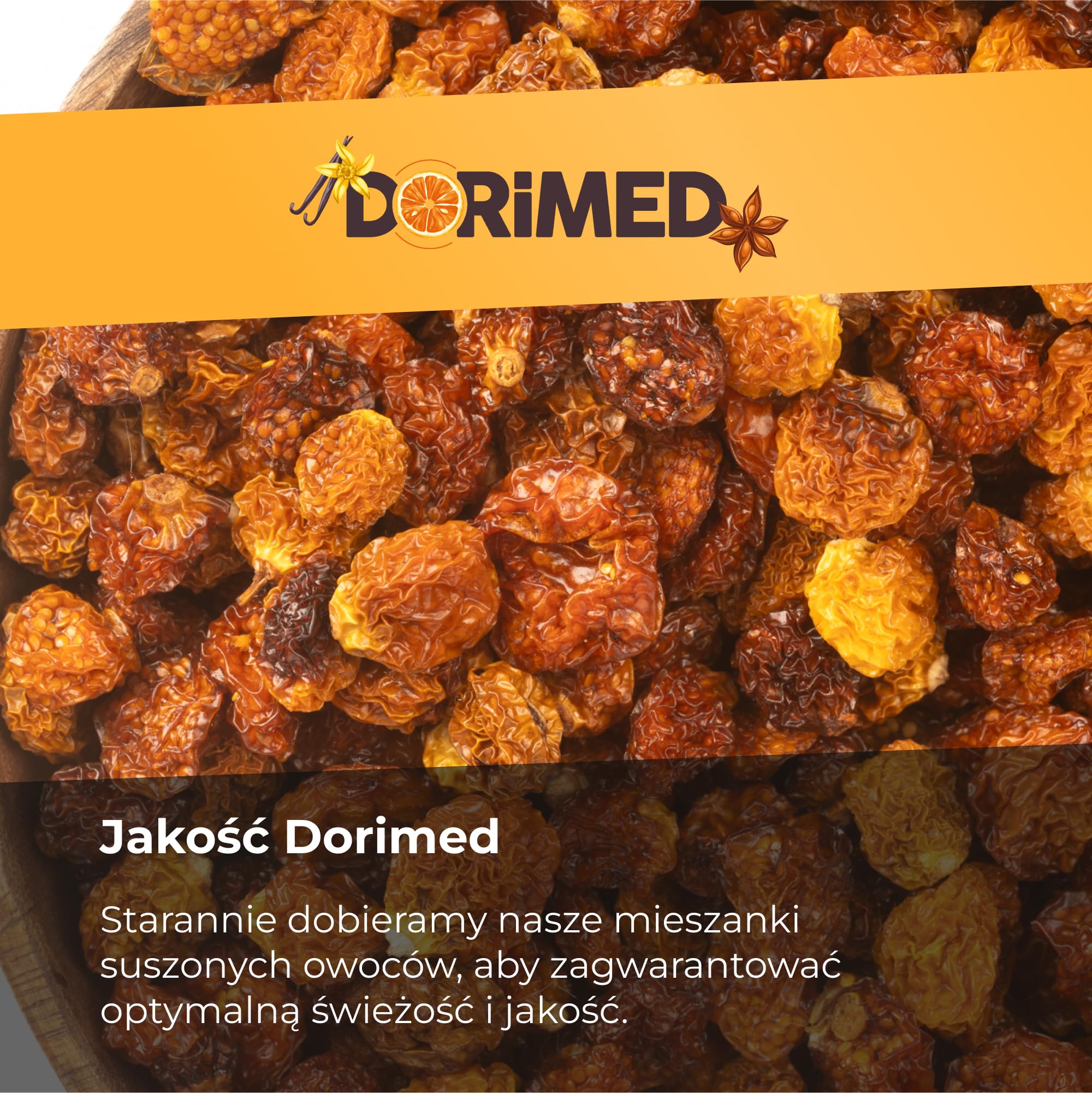 Pęcherzyca suszona 1 kg | jagody Inka | Kapagrest, suszone owoce | naturalne, suszone jagody, surowa pęcherzyca cała i odwodniona, bez soli | miękka tekstura | wegańska i wegetariańska