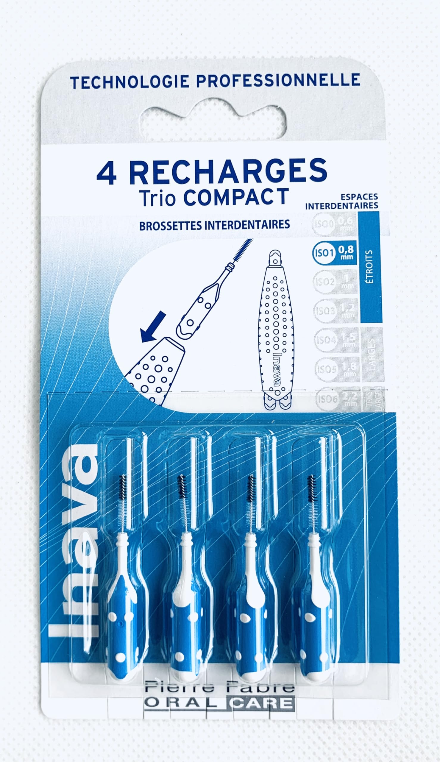 Inava Trio ISO1 0.8 mm Trio Brush Set of 4-image-33