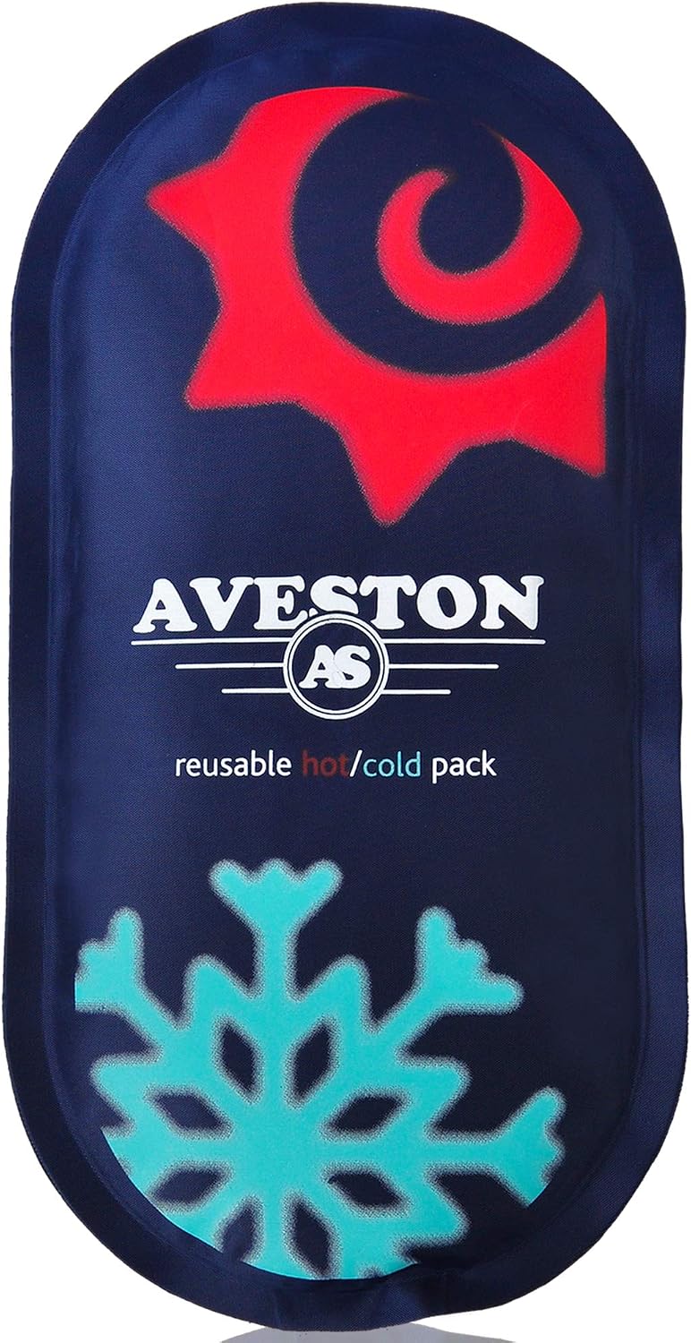 Gel Ice Pack for Inquires Reusable as Cold Hot Compress Therapy for Pain Relief and Rehabilitation – Flexible Soft Ice Pack Reusable 10" x 5" - 1 Unit