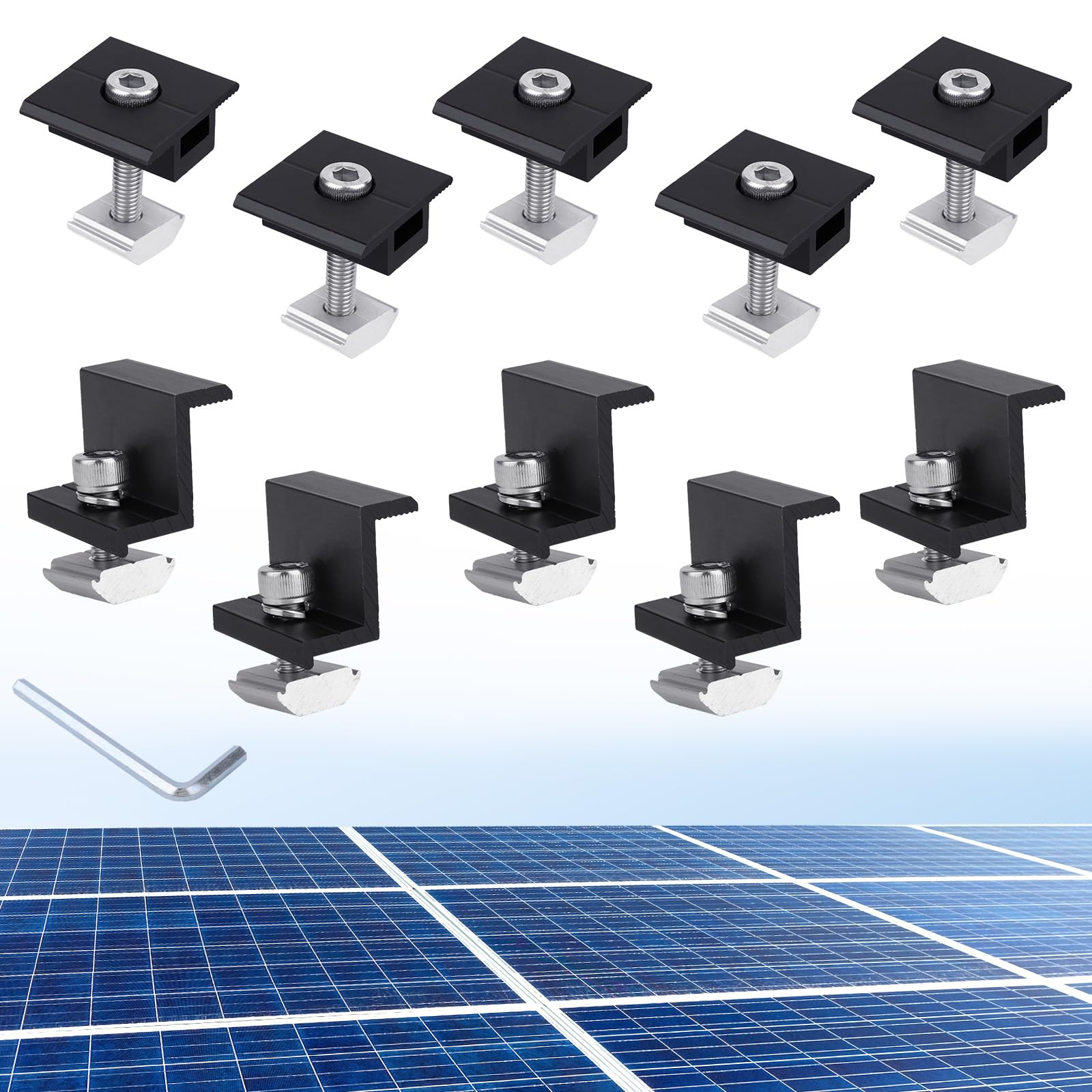 Support de panneau solaire Unistrut pour sécuriser facilement vos modules de 30-35mm
