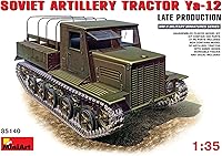 Vista 1 de MiniArt 1:35 Escala Ya-12 Late Prod Kit de modelo de tractor de artillería soviética