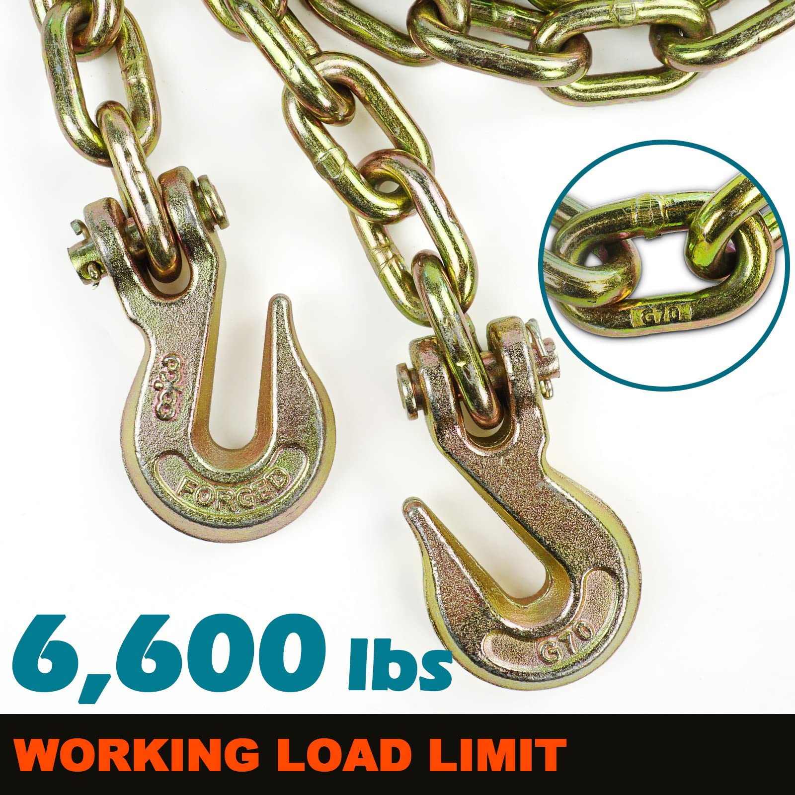 Towmavin Tow Chain Tie Down 3/8